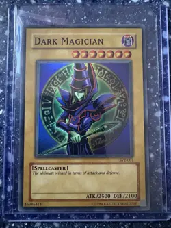 Yu-Gi-Oh! Dark Magician SYE-001 Unlimited Super Rare Holo HP - Image 1