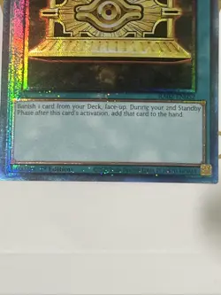 Yugioh! 1x Gold Sarcophagus RA02-EN052 Ultimate Rare 1st Ed NM - Image 2