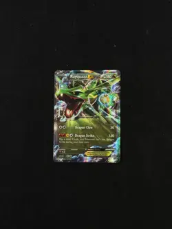 Pokemon TCG Rayquaza-EX XY Black Star Promos Holo Card XY73 - Image 1