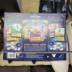 Disney Lorcana TCG: 2 Ready-to-Play Decks - 1 Booster Pack, 4 Additional Booster - Image 2