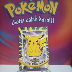 Pikachu topps 25 (LP) pokemon movie cards topps - Image 1