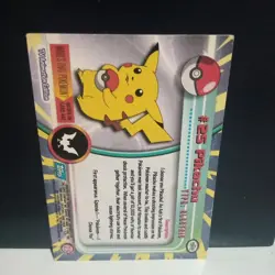 Pikachu topps 25 (LP) pokemon movie cards topps - Image 3