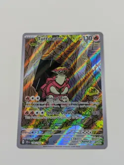 Pokemon TCG Turtonator 146/142 Illustration Rare Stellar Crown Card NM Condition - Image 2