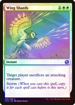 Wing Shards FOIL Iconic Masters NM White Uncommon MAGIC MTG CARD ABUGames - Image 1