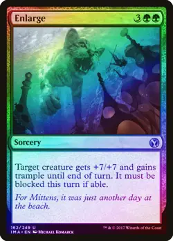 Enlarge FOIL Iconic Masters NM Green Uncommon MAGIC GATHERING CARD ABUGames - Image 1