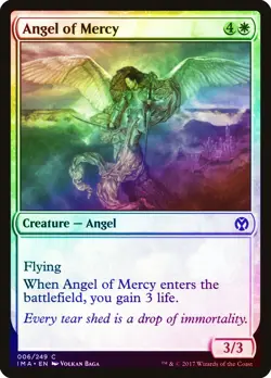 Angel of Mercy FOIL Iconic Masters NM White Common MAGIC MTG CARD ABUGames - Image 1