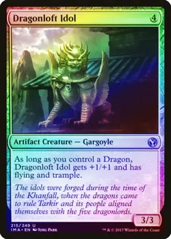 Dragonloft Idol FOIL Iconic Masters NM Artifact Uncommon MAGIC CARD ABUGames - Image 1