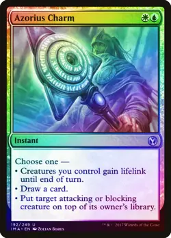 Azorius Charm FOIL Iconic Masters NM White Blue Uncommon MAGIC CARD ABUGames - Image 1