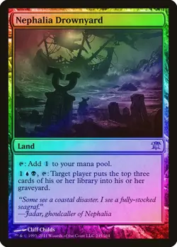 Nephalia Drownyard FOIL Innistrad PLD Land Rare MAGIC GATHERING CARD ABUGames - Image 1