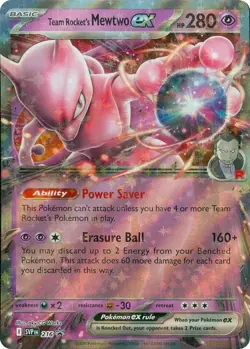 Team Rocket's Mewtwo ex - Promo SV: Scarlet & Violet Promo Cards 216 NM - Image 1