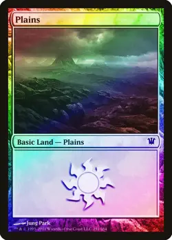 Plains (251) FOIL Innistrad NM Basic Land MAGIC THE GATHERING CARD ABUGames - Image 1