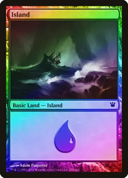Island (254) FOIL Innistrad NM Basic Land MAGIC THE GATHERING CARD ABUGames - Image 1