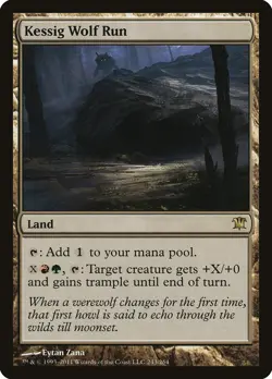 Kessig Wolf Run Innistrad NM Land Rare MAGIC THE GATHERING MTG CARD ABUGames - Image 1