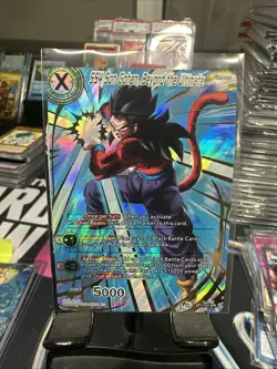 SS4 Son Gohan, Beyond the Ultimate BT11-123 SPR Dragon Ball Super Card Game NM - Image 1