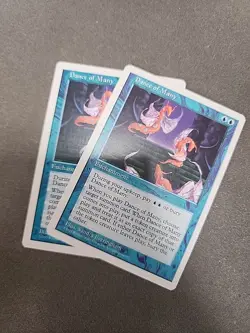 2X Dance of Many MTG Magic Fifth Edition English Near Mint NM Card - Image 1