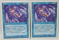 RECALL X2 MAGIC THE GATHERING CHRONICLES VINTAGE Trading Card #340 - Image 1
