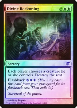 Divine Reckoning FOIL Innistrad NM White Rare MAGIC GATHERING CARD ABUGames - Image 1