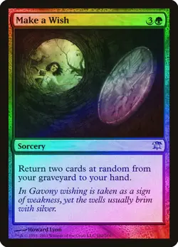 Make a Wish FOIL Innistrad NM Green Uncommon MAGIC THE GATHERING CARD ABUGames - Image 1