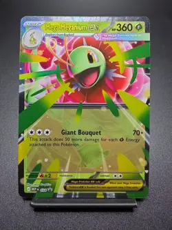 Mega Meganium Ex MEP 034 Promo Card Ascended Heroes Pokemon - Image 1