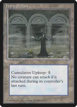 Halls of Mist Ice Age PLD Land Rare MAGIC THE GATHERING MTG CARD ABUGames - Image 1