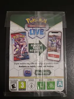 Klara SWSH302 - SWSH Promo Pokemon Card Pack - Sealed - Image 2
