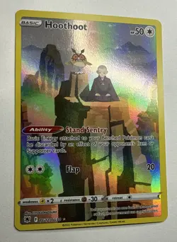 Hoothoot & Sage TG12/TG30 Astral Radiance NM Ultra Rare Pokemon Card Near Mint - Image 2