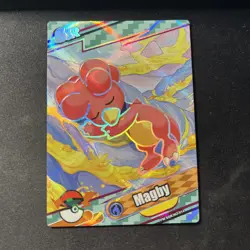 ⭐*NEW* Pokemon Eif Origins 4.0 Magby PM SSR NO-014 NON TCG Chinese Card Holo - Image 1
