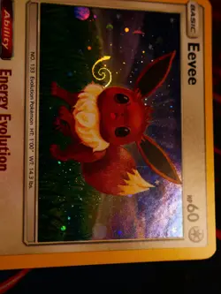 LP Pokemon (Cosmos Holo)EEVEE Card SUN AND MOON Set 101/149 Premium Collection#1 - Image 5