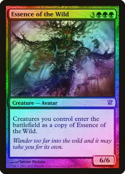Essence of the Wild FOIL Innistrad NM Green Mythic Rare MAGIC CARD ABUGames - Image 1