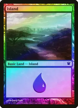 Island (255) FOIL Innistrad NM Basic Land MAGIC THE GATHERING CARD ABUGames - Image 1
