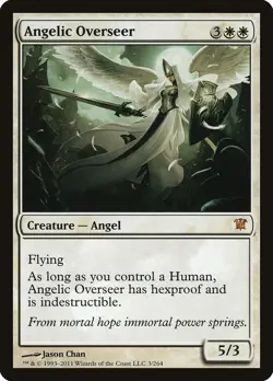 Angelic Overseer Innistrad PLD White Mythic Rare MAGIC MTG CARD ABUGames - Image 1