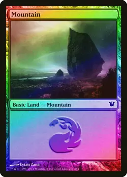 Mountain (261) FOIL Innistrad NM Basic Land MAGIC THE GATHERING CARD ABUGames - Image 1
