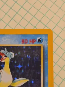 Pokemon TCG Lapras Holo Unlimited Fossil Card 10/62 WOTC LP - Image 4