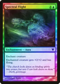 Spectral Flight FOIL Innistrad NM Blue Common MAGIC GATHERING CARD ABUGames - Image 1