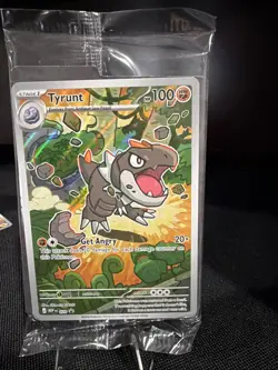 Tyrunt 070 Promo Card SEALED Prefect Order Etb Promo Full Art NM - Image 1