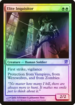 Elite Inquisitor FOIL Innistrad NM White Rare MAGIC GATHERING CARD ABUGames - Image 1