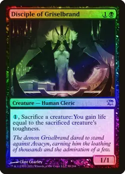 Disciple of Griselbrand FOIL Innistrad NM Black Uncommon MAGIC CARD ABUGames - Image 1