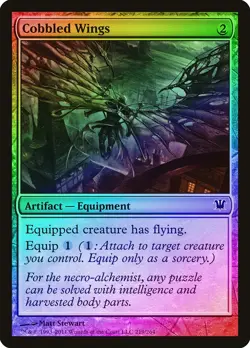 Cobbled Wings FOIL Innistrad NM Artifact Common MAGIC GATHERING CARD ABUGames - Image 1