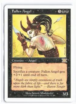 Fallen Angel Classic MTG Core Set 6th Edition Regular - Image 1