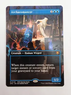Archaeomancer (Borderless) Special Guests • Regular MTG - Image 1