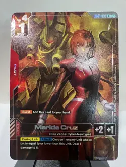 Marida Cruz Alternate Art Foil - GD01-093 R+ NM - Gundam TCG Card Game - Image 1