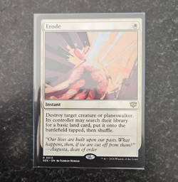 Magic: The Gathering Erode Instant Strixhaven Rare White R 0015 - Image 1