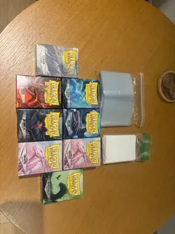 Dragon Shield Sleeves Lot (Used) - Multiple Colors - Image 1