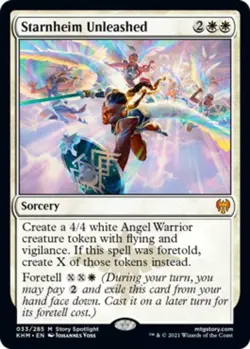 x1 Starnheim Unleashed - Foil M MTG Kaldheim M/NM, English - Image 1
