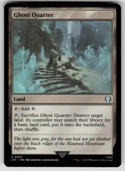 Ghost Quarter Commander: The Lord of the Rings 314 MTG NM - Image 1