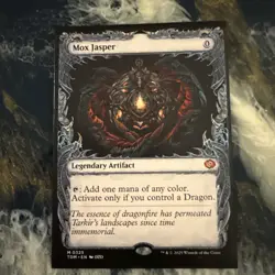 Mox Jasper (Showcase) 325 Mythic Tarkir: Dragonstorm Magic: The Gathering NM - Image 1