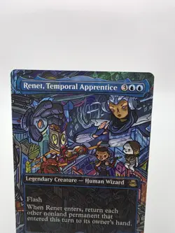 Renet Temporal Apprentice (Borderless) RTeenage Mutant Ninja Turtles Foil 202 NM - Image 1