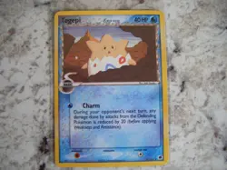 Togepi Delta Species 41/101 EX Dragon Frontiers Pokemon Card TCG Uncommon - LP - Image 1