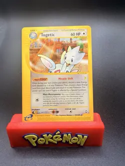 TOGETIC - 39/147 - Aquapolis - Rare - Pokemon Card - NM/LP Non Holo - Image 1