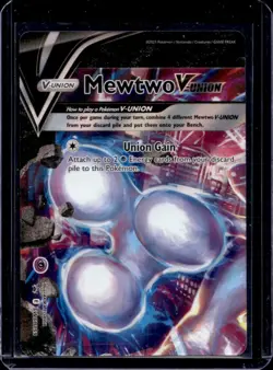 2019-2023 Pokemon SWSH Black Star Promos Mewtwo V-UNI #SWSH159 - Image 1